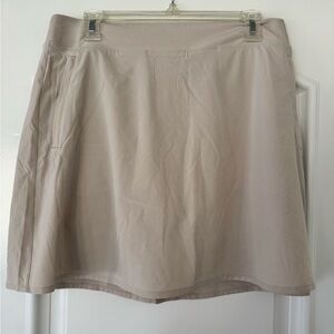Athleta Women's Mini Skirt in Light Tan
